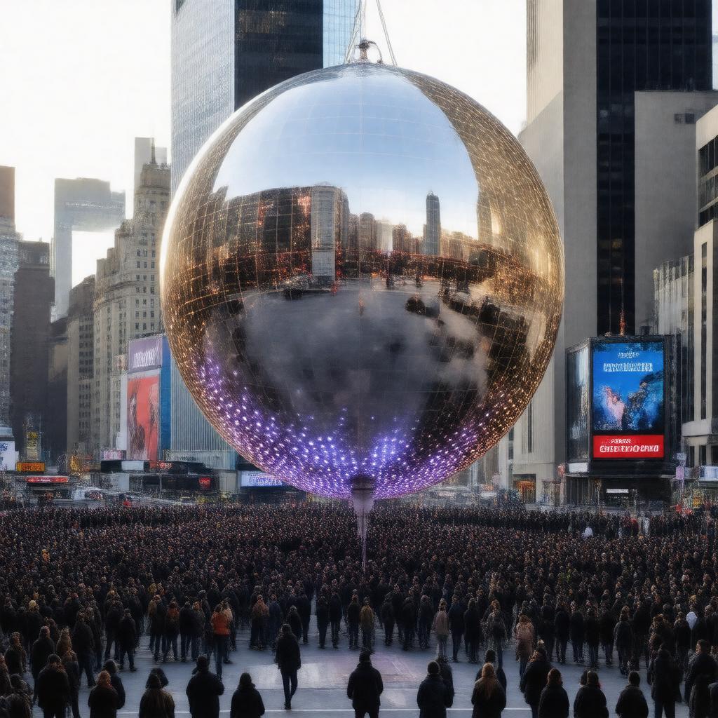 Times Square Ball drop